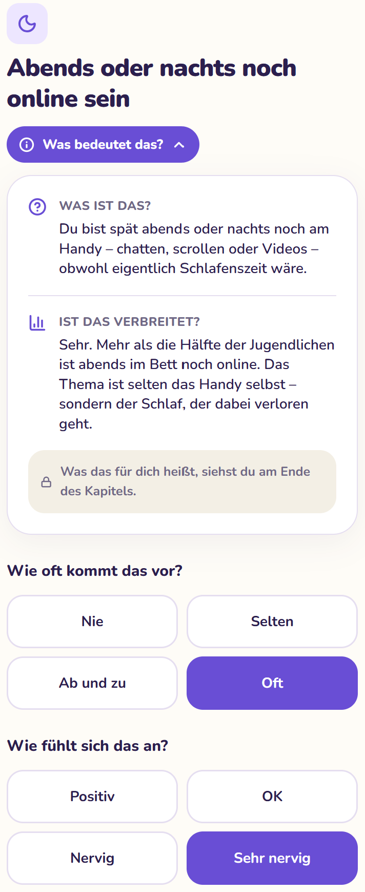 Verstehen statt verbieten